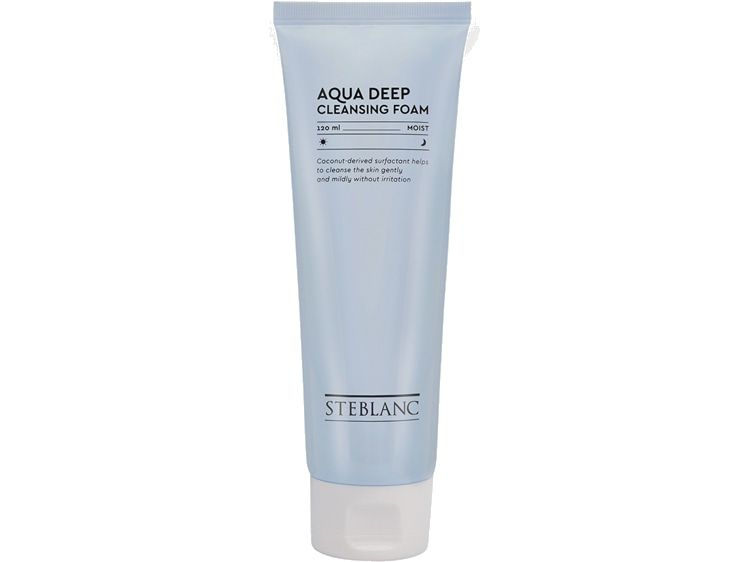 Пенка для умывания STEBLANC AQUA DEEP CLEANSING FOAM #1