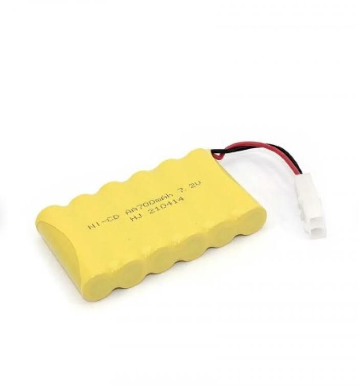 аккумулятор Ni-Cd 7.2V 700 mAh AA Flatpack разъем KET-2P #1