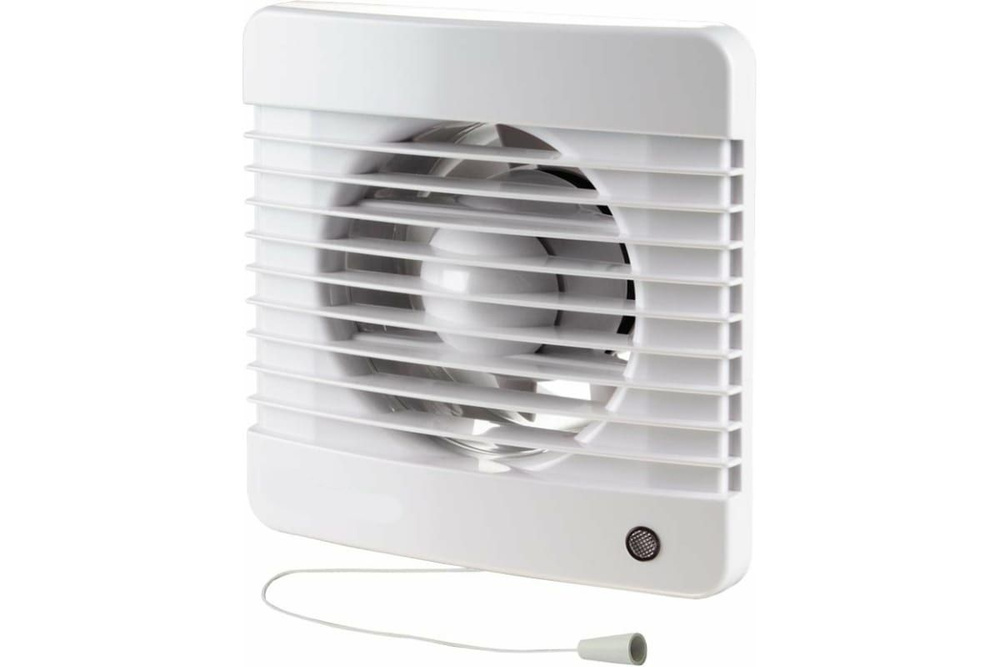 Вентилятор 125 МВ шнурковый выключатель 16 Вт 185 м3/ч, малошумный с ...