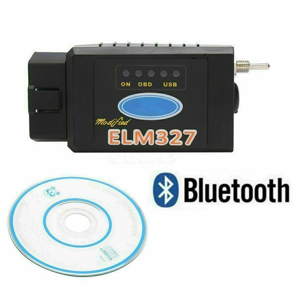 Автосканер Ford ELM327 Bluetooth1 - купить по выгодной цене в  интернет-магазине OZON (1342509024)