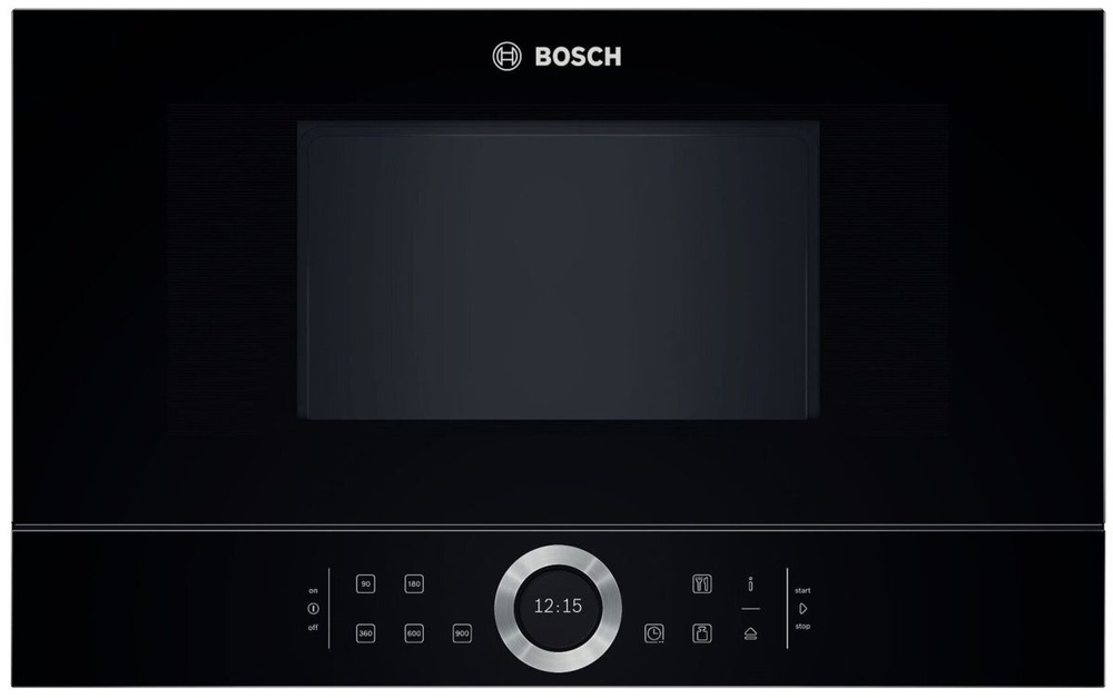 Микроволновая печь встраиваемая Bosch BFL634GB1, черный #1