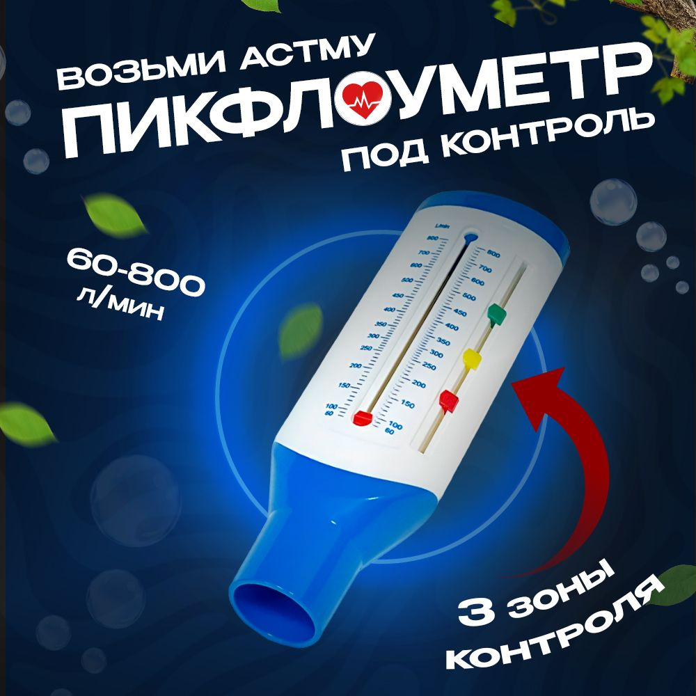 Пикфлоуметр бытовой Easy Breath 800 взрослый/контроль астмы/пиковая  скорость выдоха - купить с доставкой по выгодным ценам в интернет-магазине  OZON (1341108085)