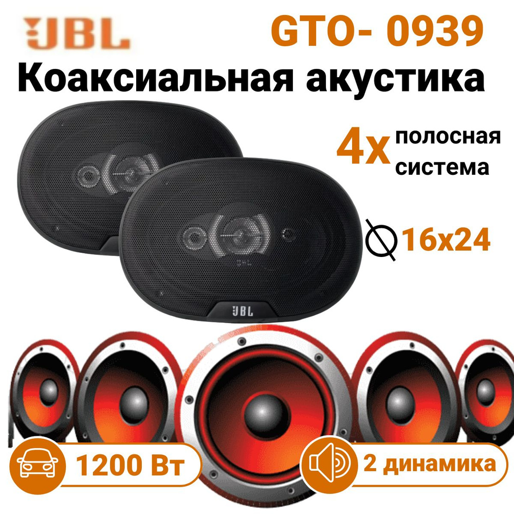 Колонка jbl, динамики, колонки в машину, динамики овалы 1200w