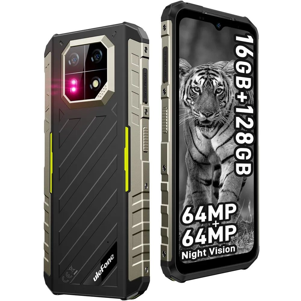 ULEFONE Смартфон ULEFONE Armor 22 Global 8/128 ГБ, зеленый #1