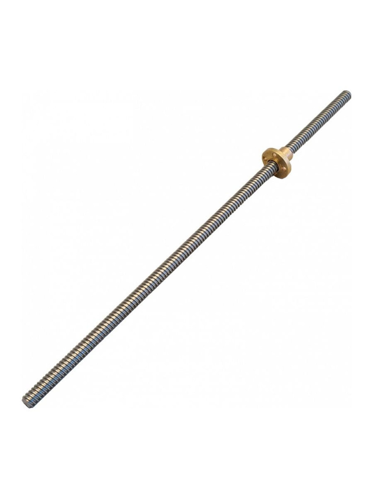 Винт трапецеидальный двухзаходный с гайкой М8*2 L300мм TRIDIPRO ...