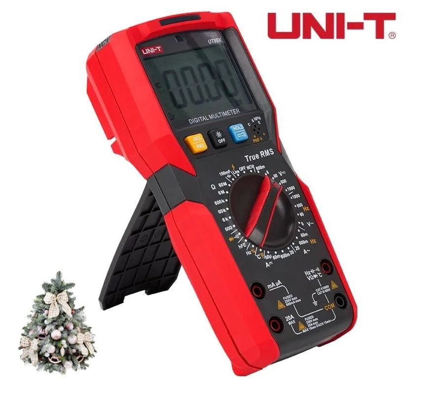 Мультиметр UT89X UNI-T оригинал 20А ёмкость температура частота ...