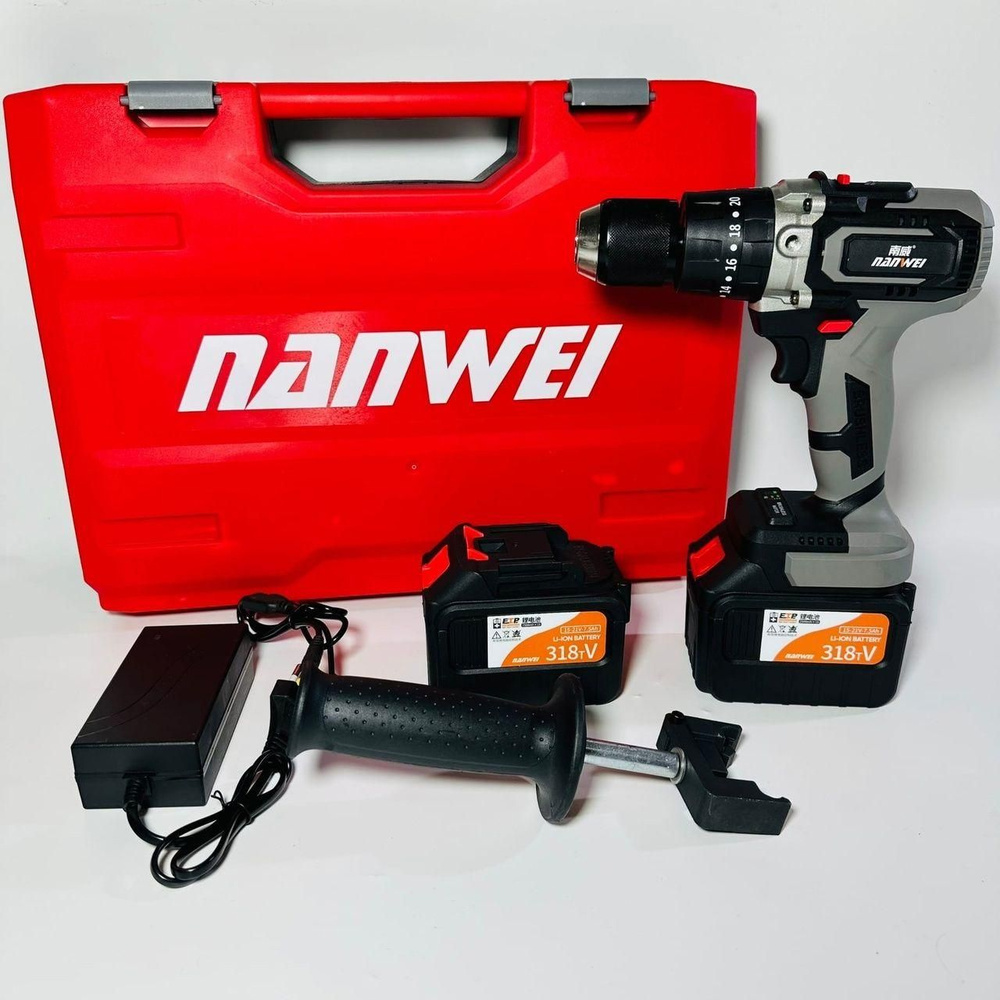 Дрель-шуруповерт NANWEI NW-HC-3A29-01, От аккумулятора - купить по ...