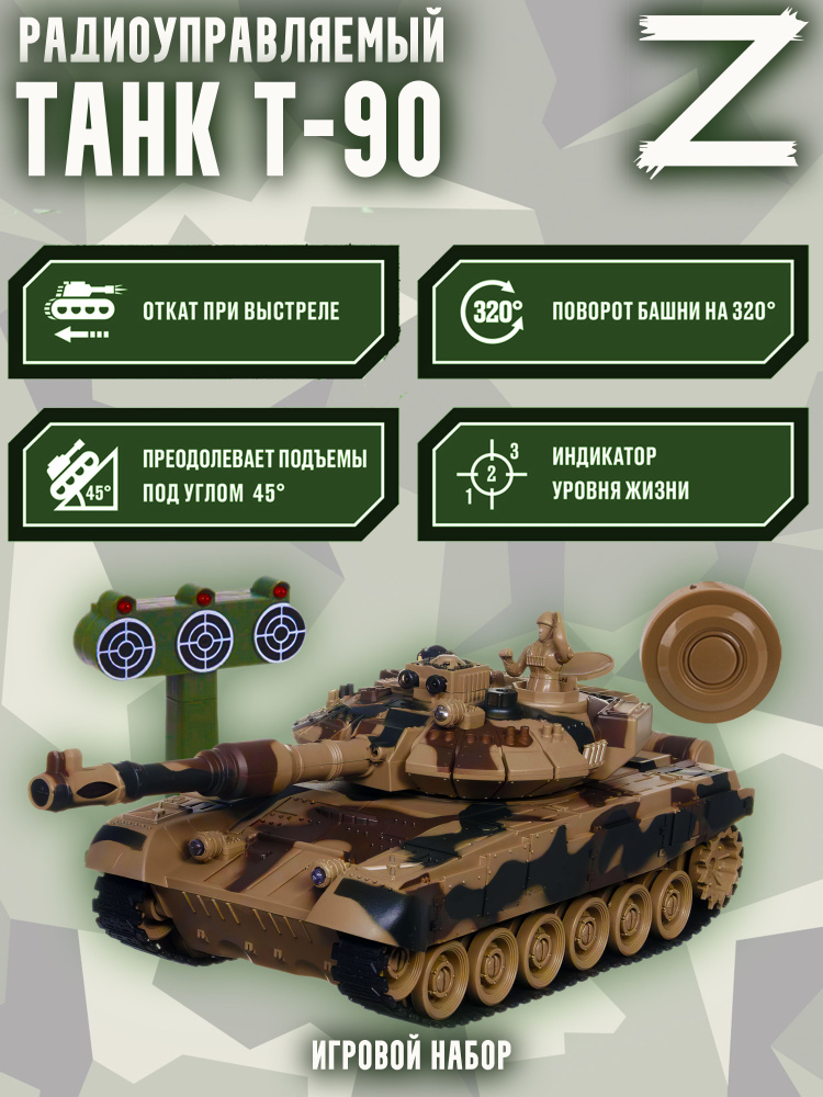 Радиоуправляемый танк Heng Long Panther 3879-1