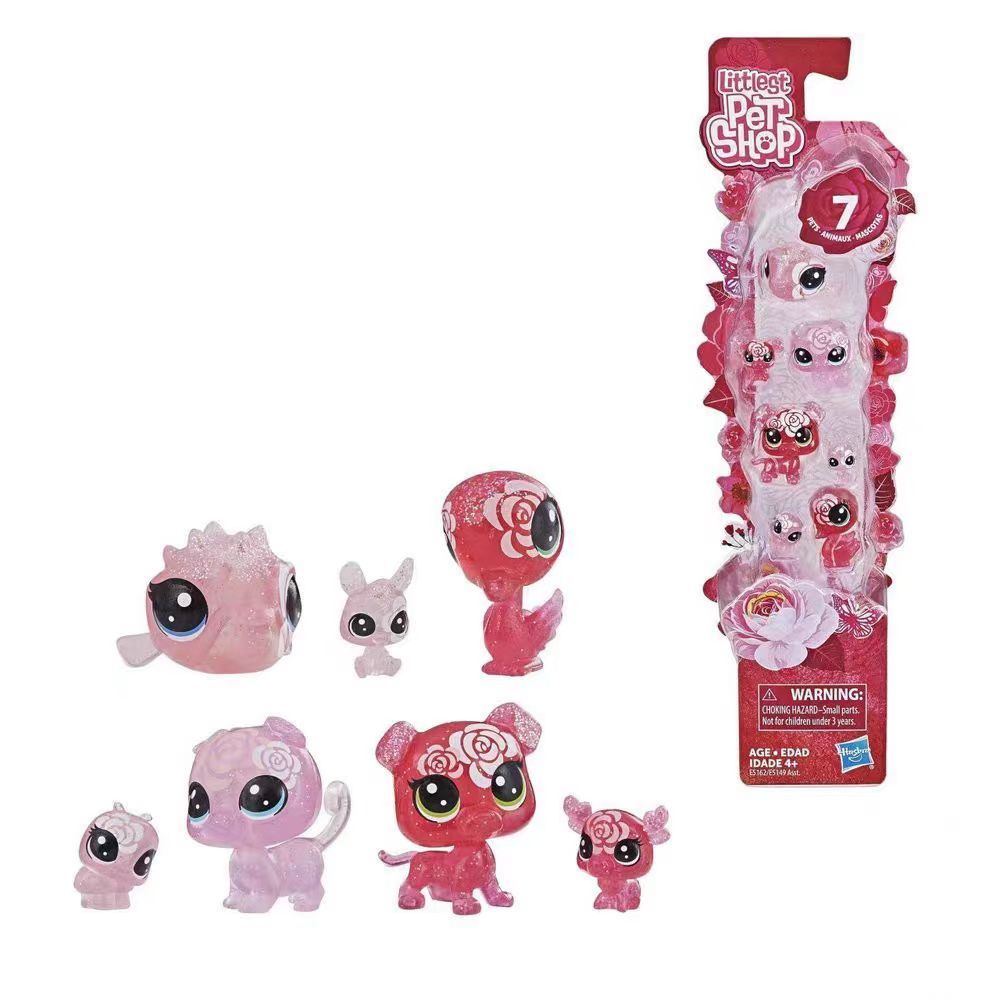 Littlest Pet Shop ,Фигурка "Морозная страна чудес,7 домашних животных  #1