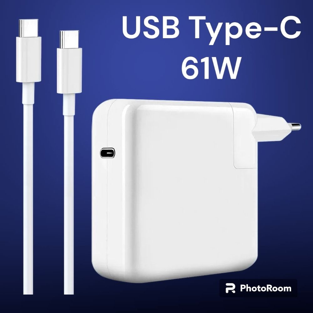 Safety Блок питания для ноутбука, 61 Вт, USB тип C (штекер) - купить с ...