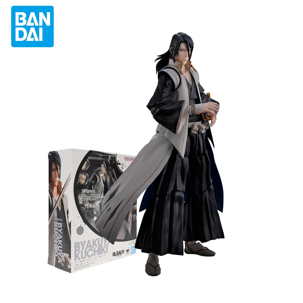 Аниме Фигурка BANDAI S.H.Figuarts - Блич (BLEACH) / Бьякуя Кучики,155mm