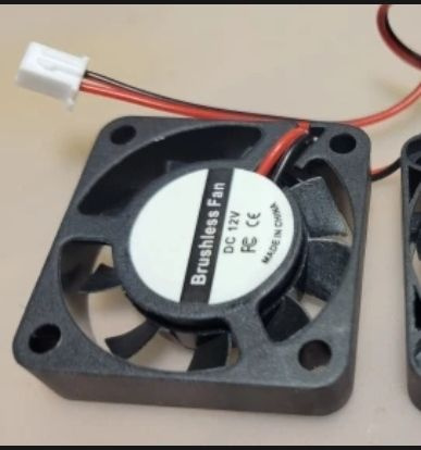 Вентилятор кулер (12Вольт!!) 4*4 см для охлаждения андроид магнитолы и для 3Д принтера  #1