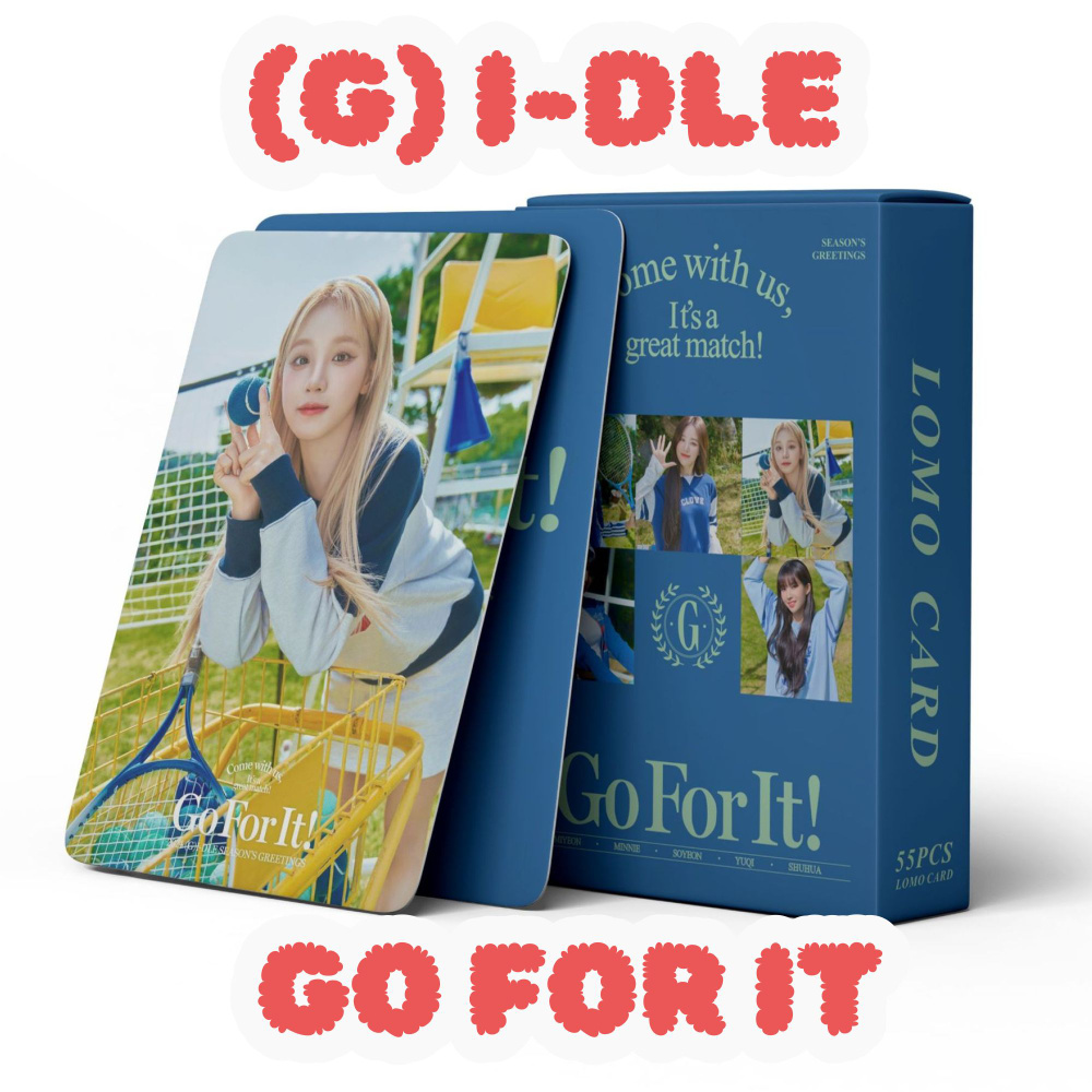 Набор коллекционных карточек (G)I-DLE GO FOR IT #1