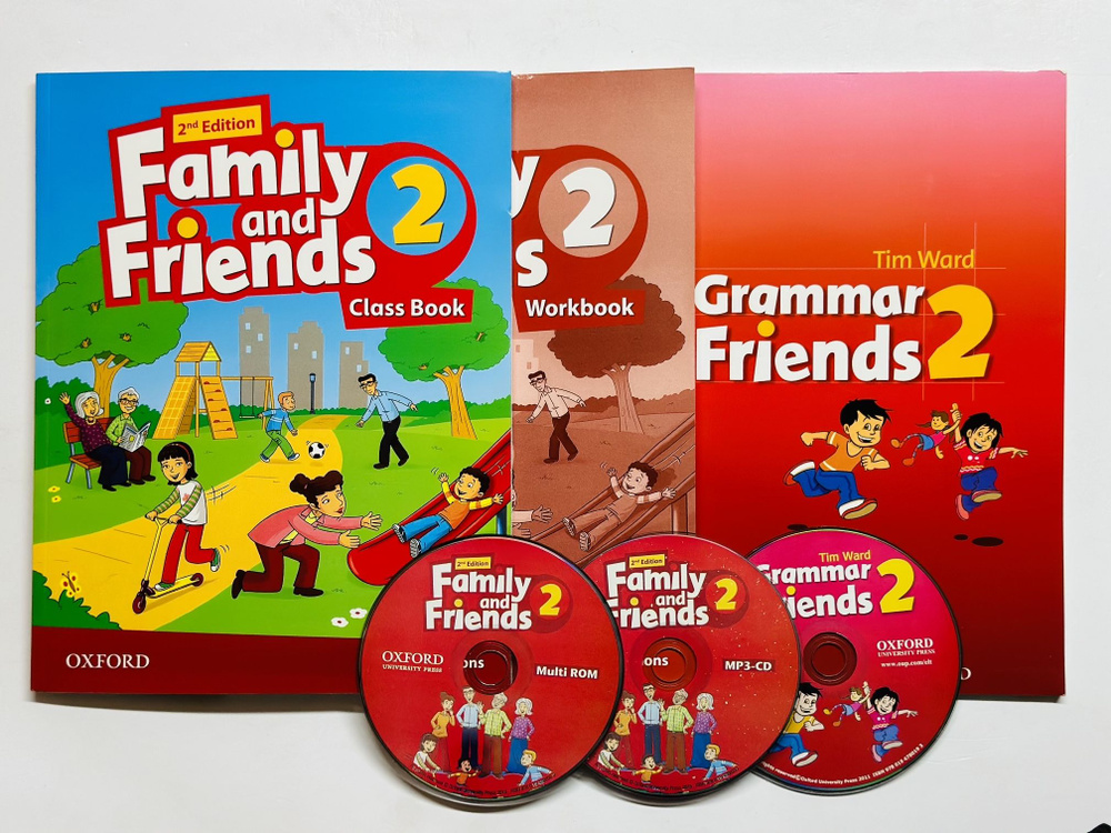 Family and Friends 2 + Grammar Friends 2 Полный комплект (Учебник ...