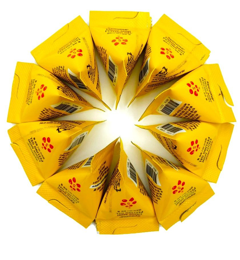 Ayoume, Ягодный гельпилинг для кожи лица в индивидуальных упаковках Enjoy Mini Exfoliator Gel