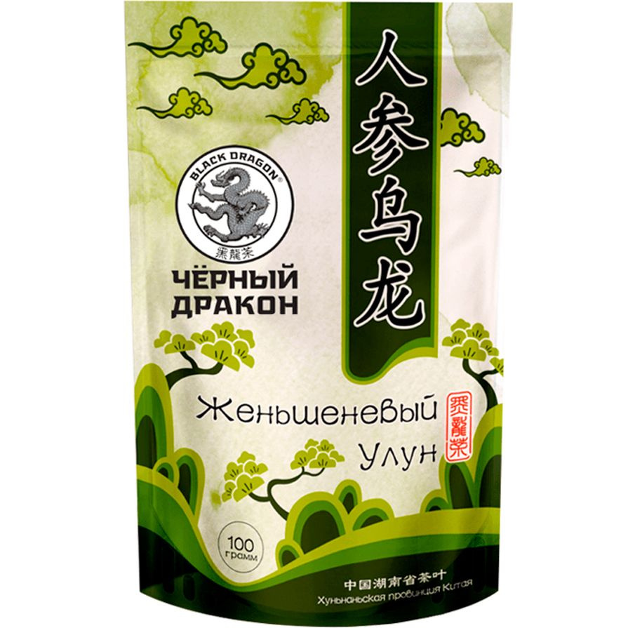 Чай Женьшеневый улун 100 гр / Черный Дракон - купить с доставкой по ...