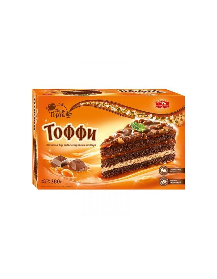 День торта Торт Черемушки "Тоффи", 380 г #1