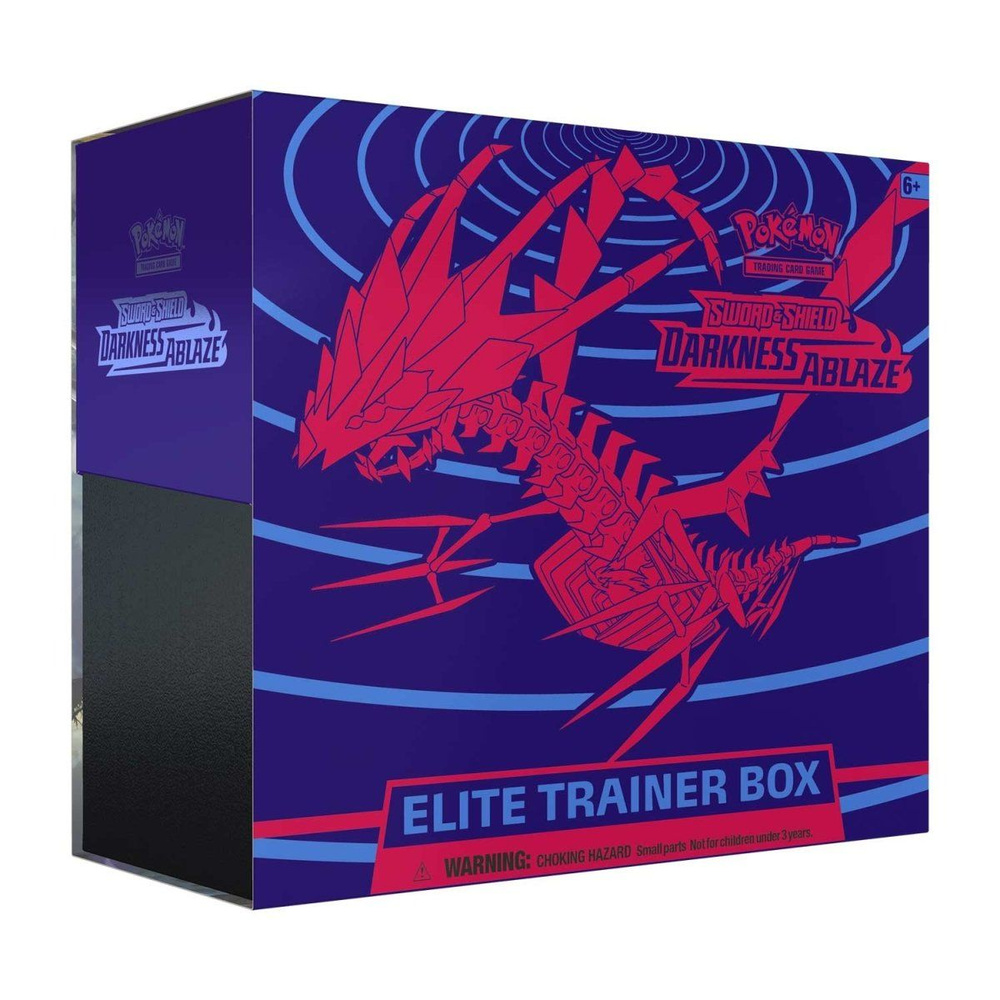 Настольная игра Pokemon TCG - Подарочный набор Darkness Ablaze Elite  Trainer Box на английском языке - купить с доставкой по выгодным ценам в  интернет-магазине OZON (1396881517)