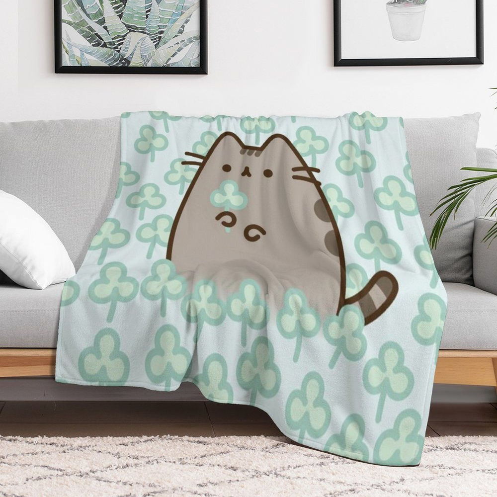 Pusheen Плед , Велсофт, 200х150 см #1