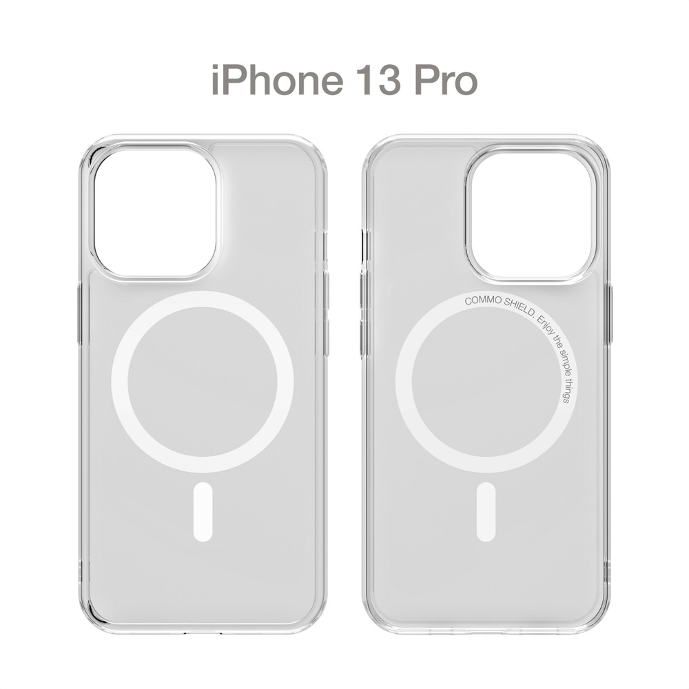 Прозрачный чехол Case для iPhone 13 Pro с поддержкой беспроводной зарядки  #1