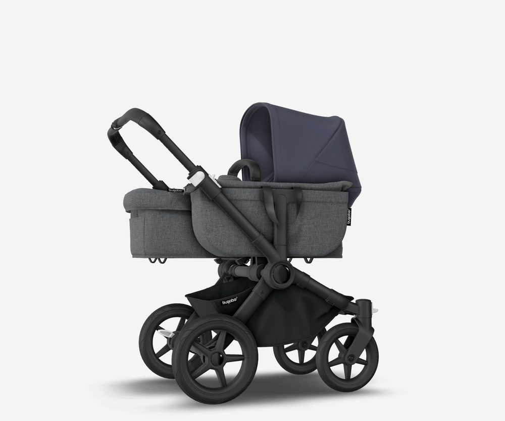 Коляска Bugaboo Donkey 5 Mono Stormy blue/Grey melange/black #1