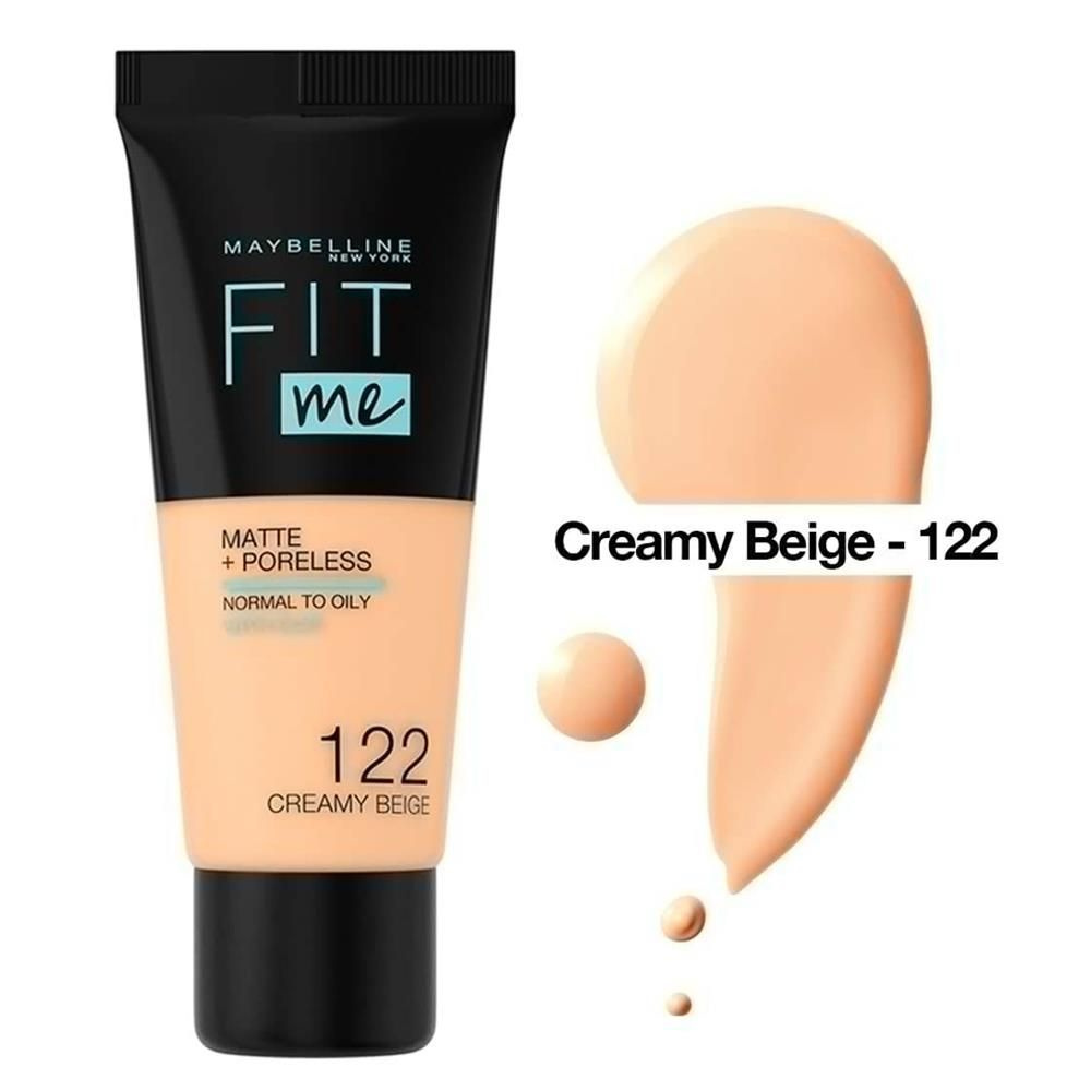 Матирующий тональный крем Maybelline New York Fit Me! Matte + Poreless ...