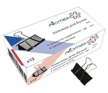 Зажимы для Бумаг 51 Мм – купить в интернет-магазине OZON по низкой цене ...