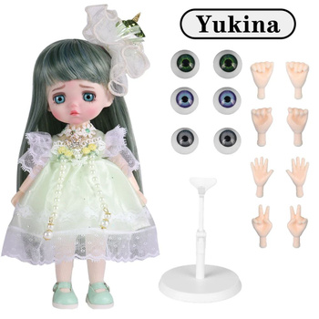 Кукла для девочки шарнирная коллекционная бжд с одеждой 26см