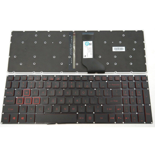 Клавиатура для ноутбука Acer Nitro 5 AN515, AN515-51, AN515-52, AN515 ...
