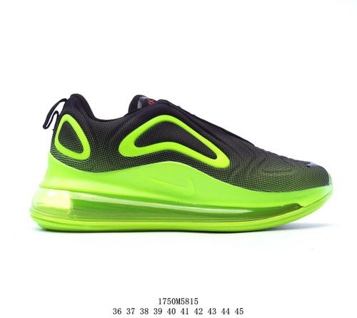 Nike air max 720 black clearance volt