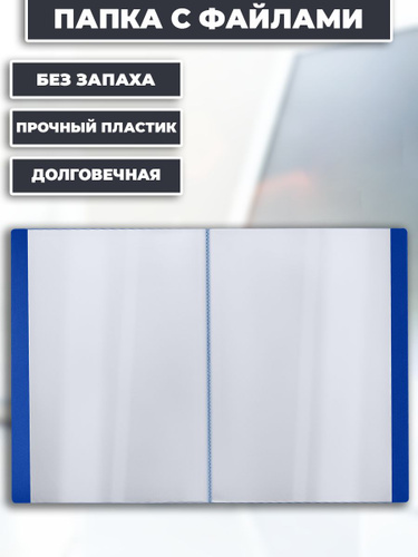 Офисная папка с файлами для документов А4 - купить с доставкой по ...