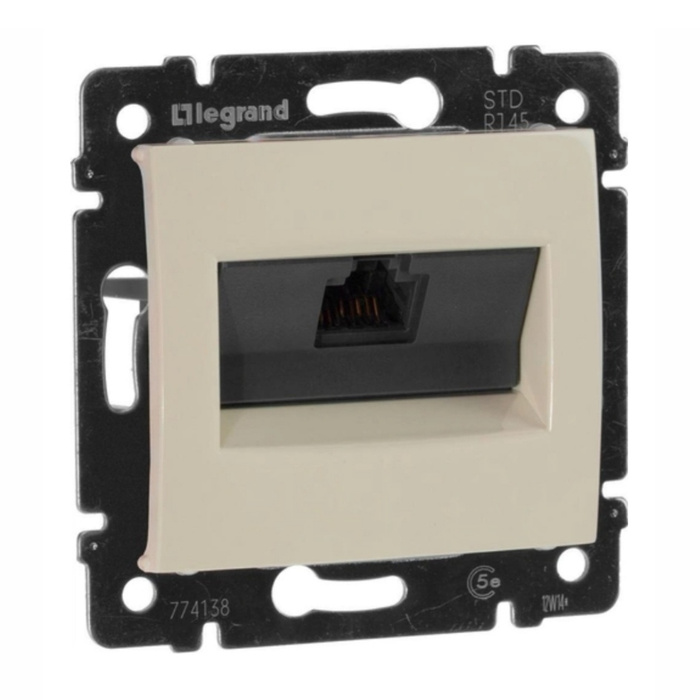 Розетка интернет RJ45 5е UTP на захватах Legrand valena (Легранд Валена ...