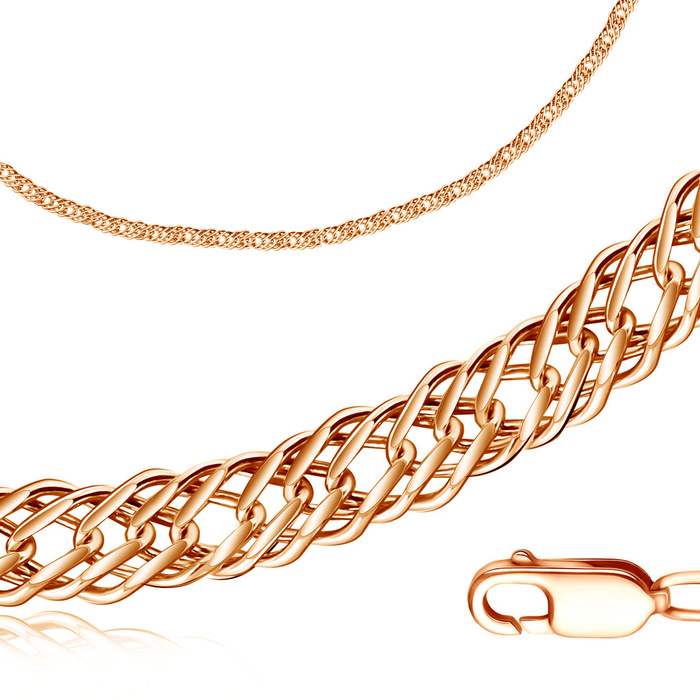 Виды плетения золотых цепочек для женщин на шею фото