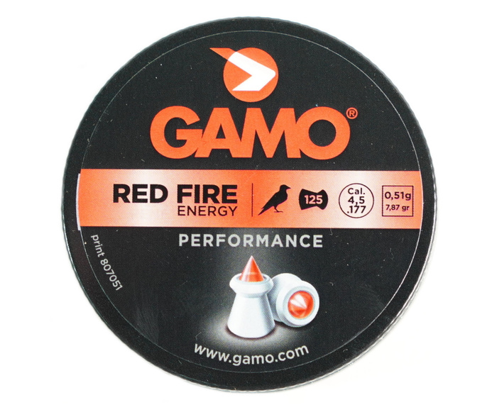 Пули Gamo Red Fire 4,5 мм, 0,51 г (125 штук) - купить с доставкой по ...