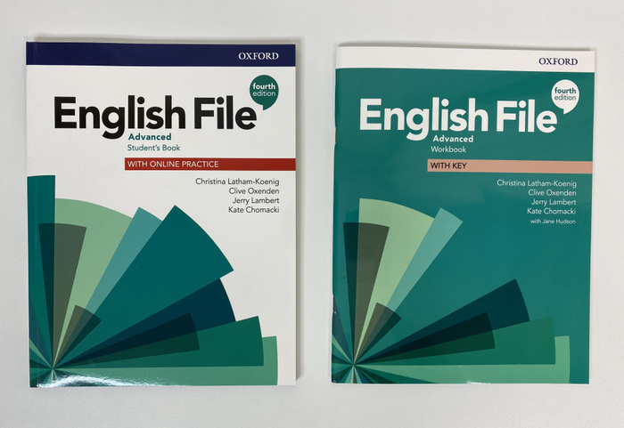 English File Advanced 4th edition, Student's Book, Workbook + CD