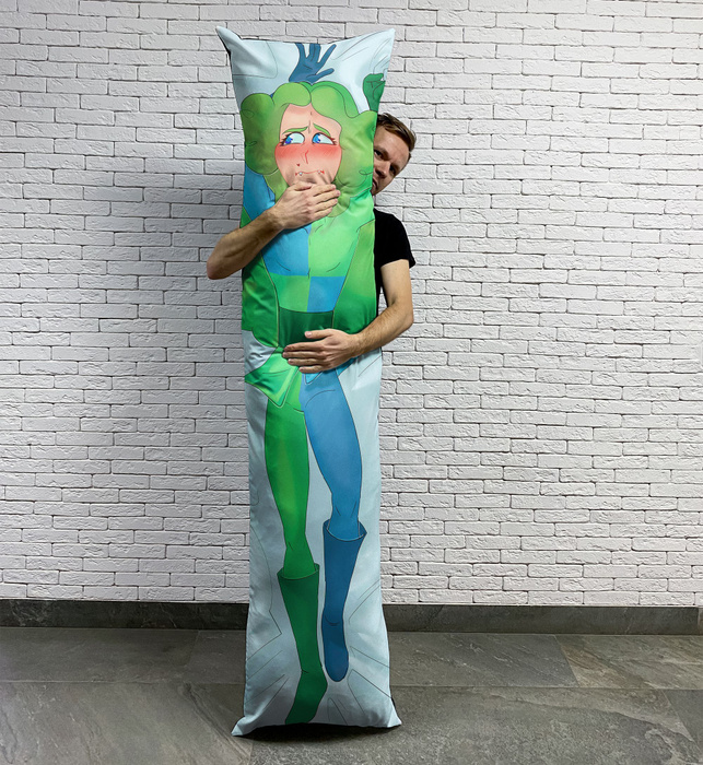 Подушка дакимакура 13 карт Красный Джокер 50x200 см 50x200 - купить по ...