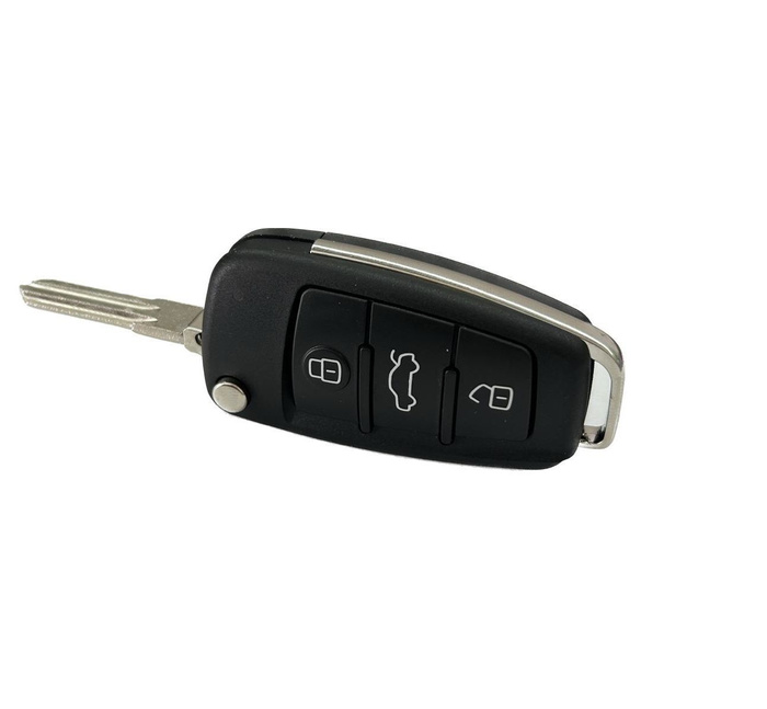 Ключ замка зажигания выкидной с ЧИПОМ и ПДУ в стиле АУДИ для Лада ...