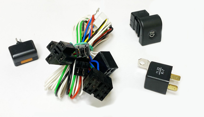 Проводка для подключения противотуманных фар (ПТФ) ВАЗ 2110-2112 ...