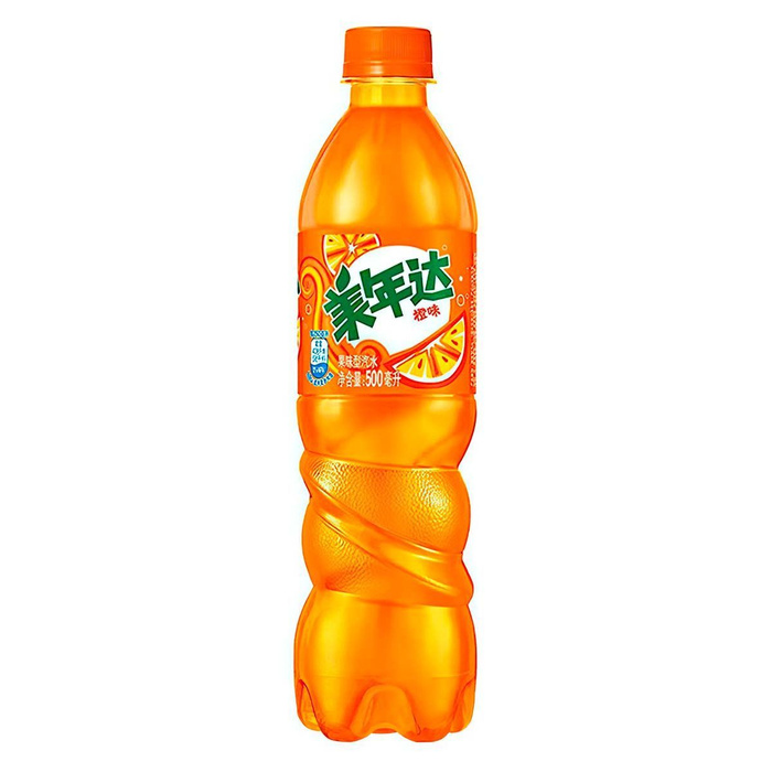 Газированный напиток Mirinda Orange со вкусом апельсина (Китай), 600 мл ...