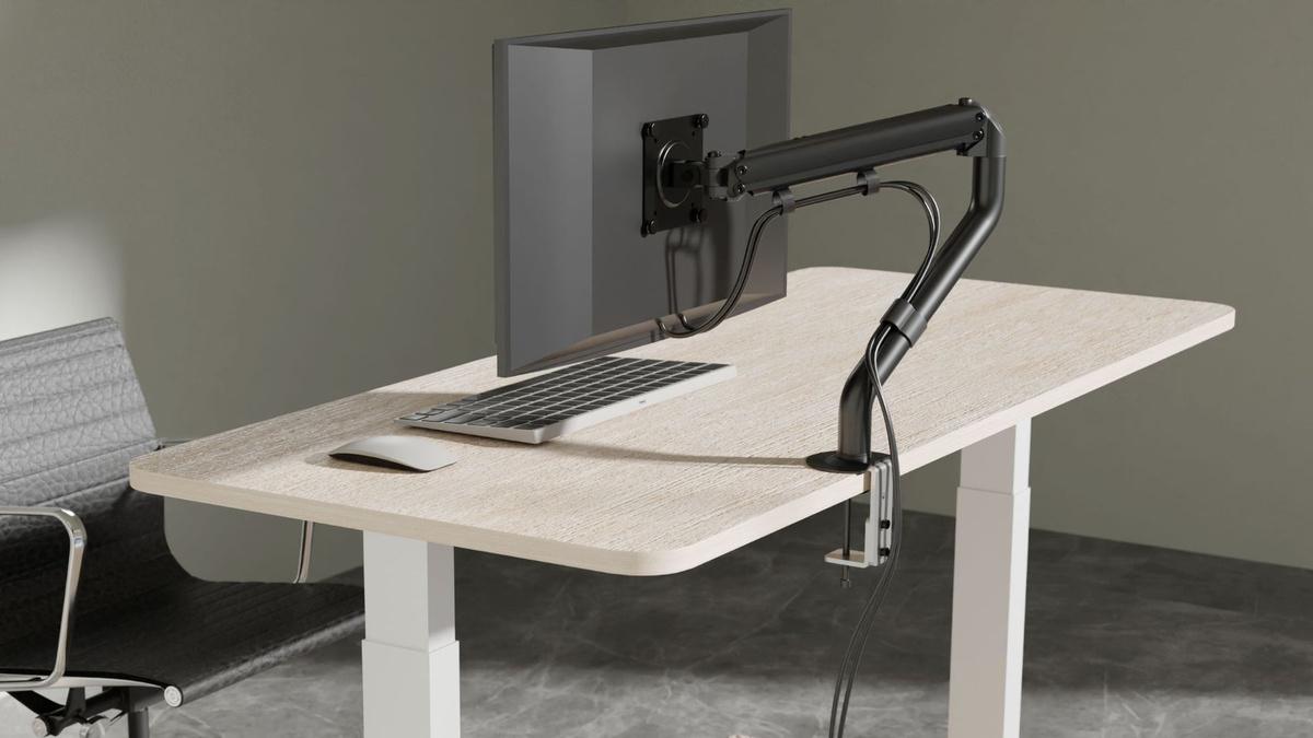 кранштейн для монитора Телескопическая стойка с подъемным рычагом ...