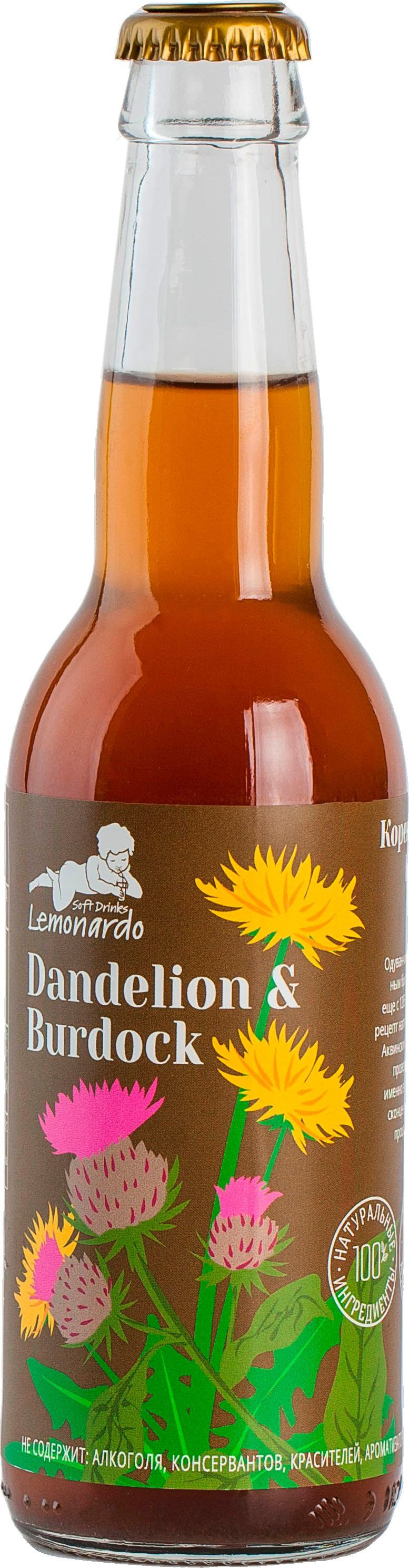 Натуральный лимонад Одуванчик и Лопух / Dandelion & Burdock
