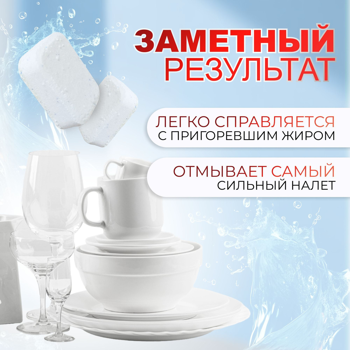 Таблетки для посудомоечной машины GoodHelper DW-3020 / бесфосфатные ...