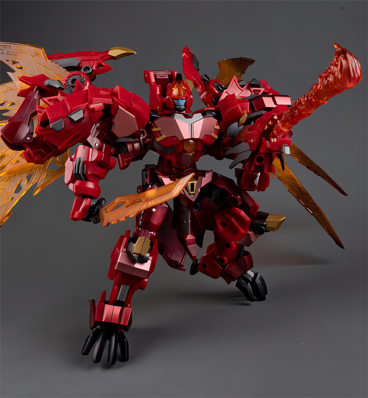 робот игрушка для мальчика, роботы трансформеры Огненный Дракон / Сизый ...