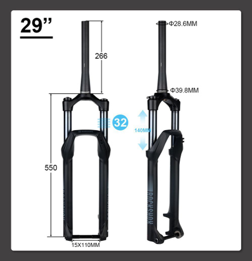 RockShox Recon Silver RL, воздушная вилка для горного