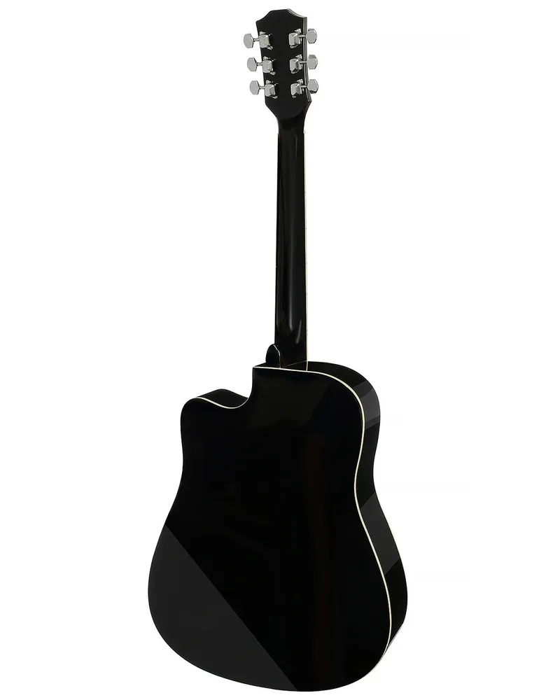 MARTIN ROMAS MR-441 BK - Гитара акустическая, цвет черный, черный, фото 2