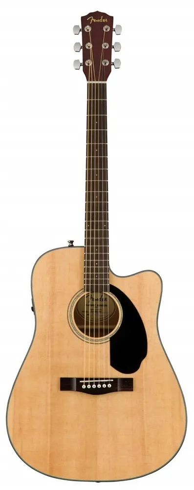 FENDER CD-60SCE Dread Nat WN электроакустическая гитара, вариант