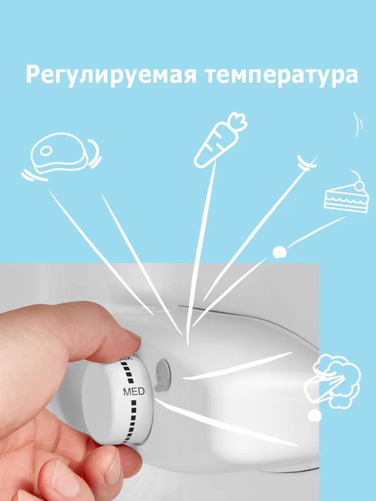 Холодильник двухкамерный Comfee RCT124WH1R, 87 л, перенавешиваемые двери, GMCC компрессор, верхняя морозильная камера, LED освещение, белый, 87 л, фото 5