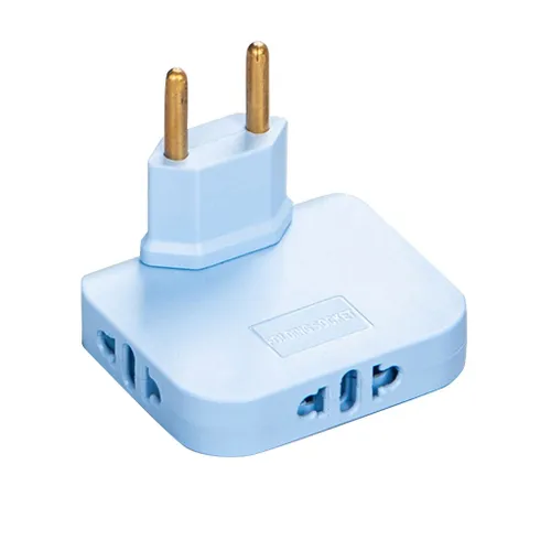 Адаптер питания ЕС, складная удлинительная розетка для путешествий, вращение на 180 градусов, преобр