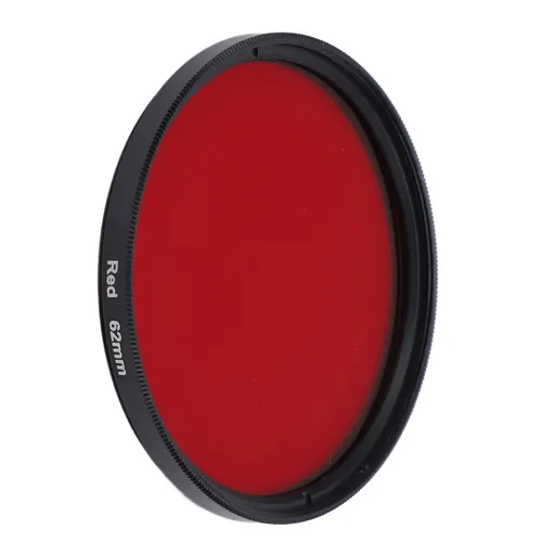 Красный фильтр для объективов 62mm: защита и креативные эффекты для Canon, Nikon, Sony, Fujifilm