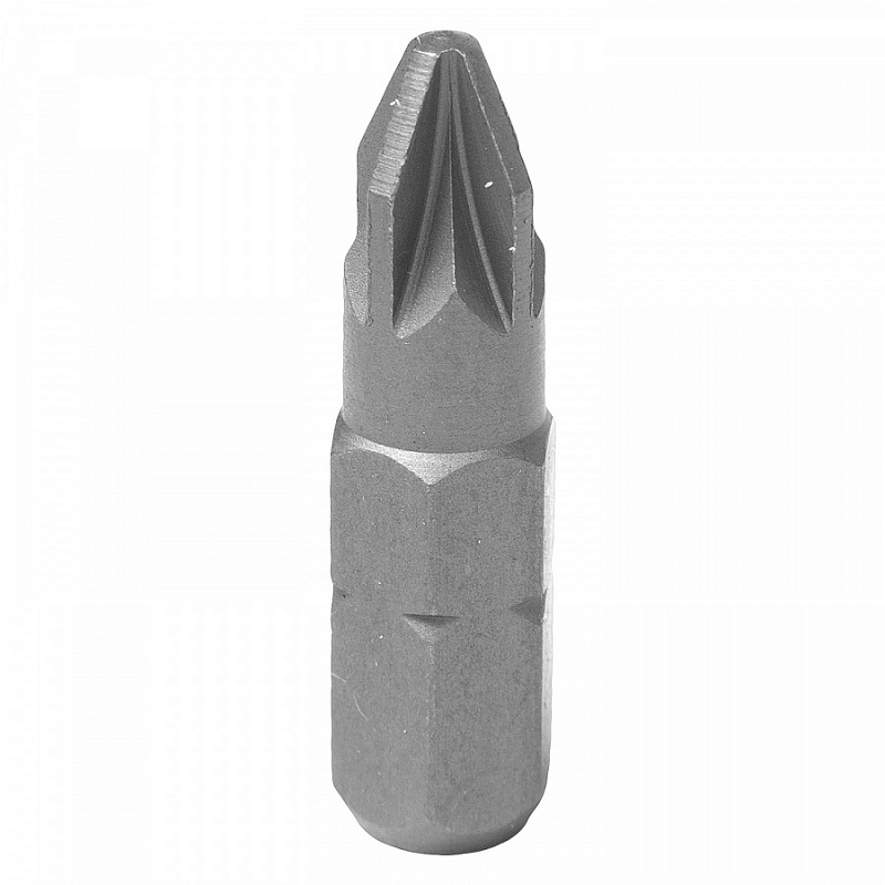 Торцевая бита 1/4" Pozidriv PZ2 25 мм King Tony для крепежа